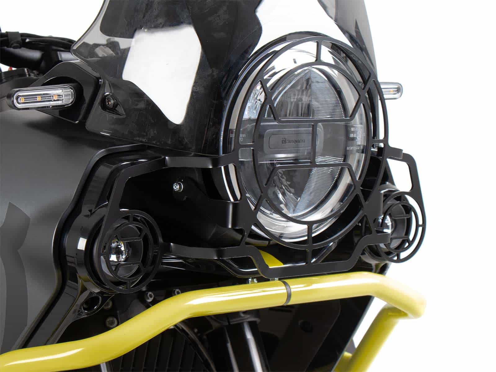 Grille de protection de phare noire pour Husqvarna Norden 901 / Expedition (2022-)