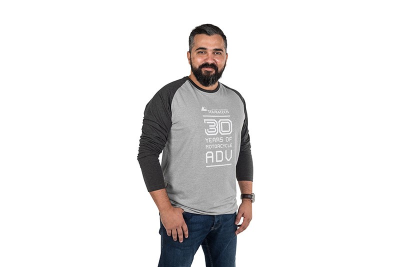 Touratech Long Sleeve Gray "30 Years" Men's