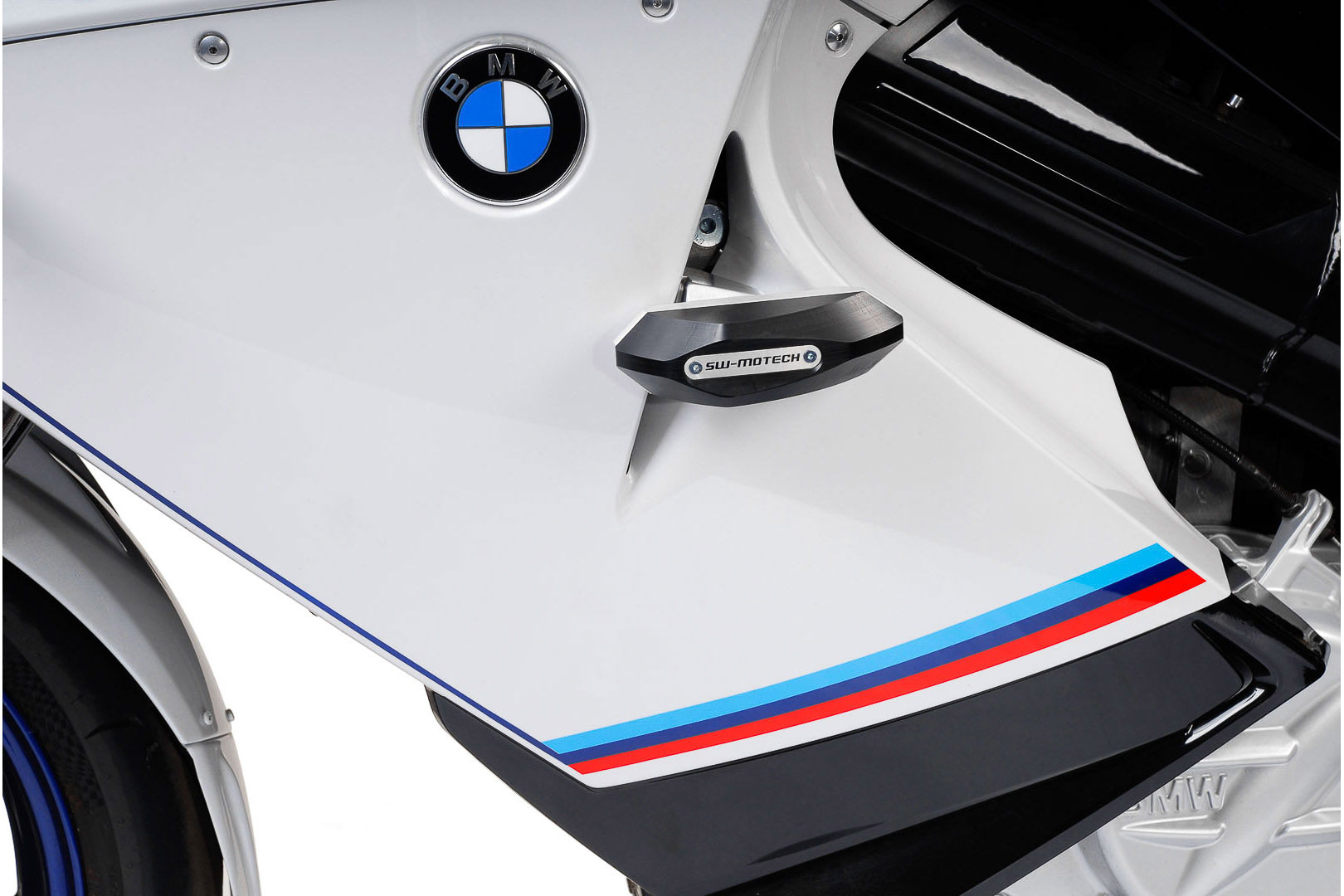 SW-Motech Crash Pad - Black Kit for BMW F 800 ST (06-12)