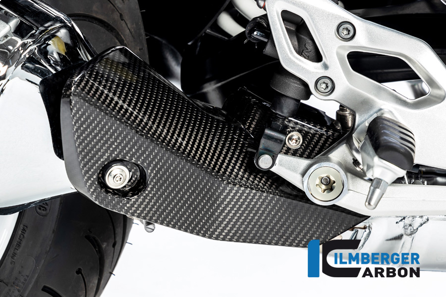 Scudo termico in carbonio per scarico, protezione termica inferiore per BMW R1250R LC R1250RS LC