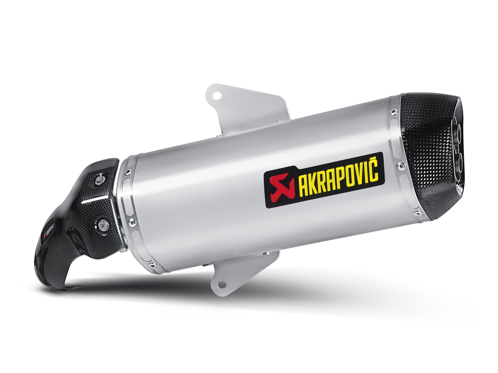 Auspicio Akrapovic Slip-On Line (SS) para Aprilia SRV 850 a partir de 2013 Gilera GP 800 a partir de 2012