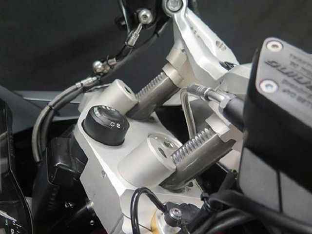 Manillar de moto ajustable eléctricamente en altura 7cm más cerca sin ABE para BMW R1200RS LC