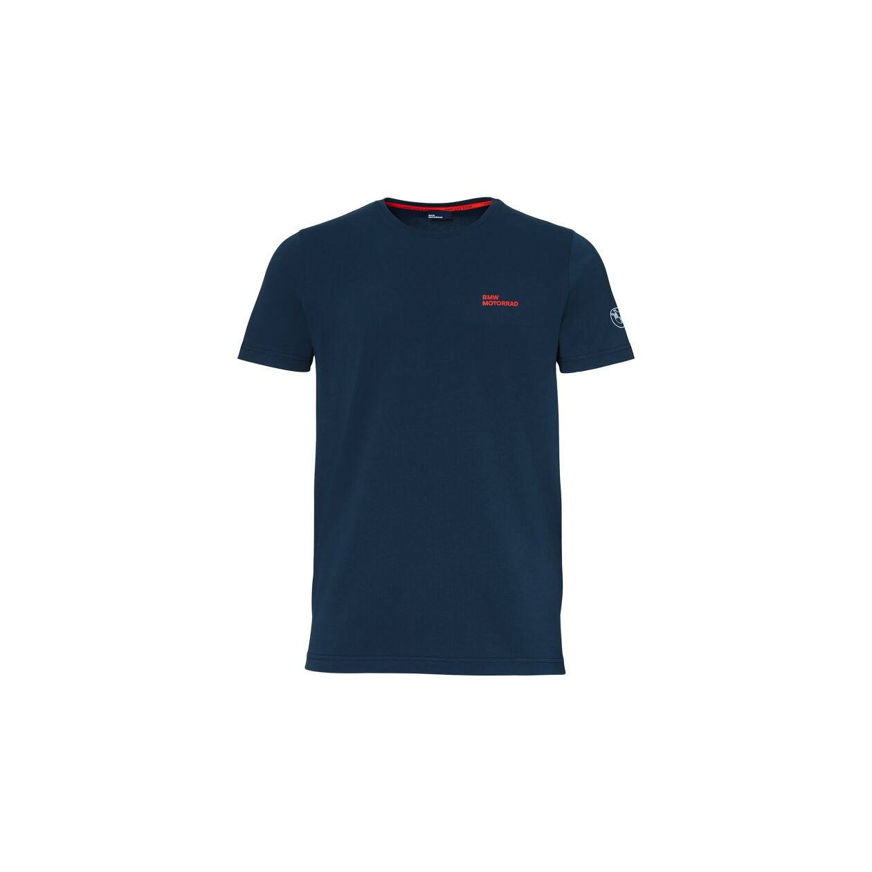 BMW Motorrad T-Shirt Fai della Vita un Viaggio Blu Notte / Rosso