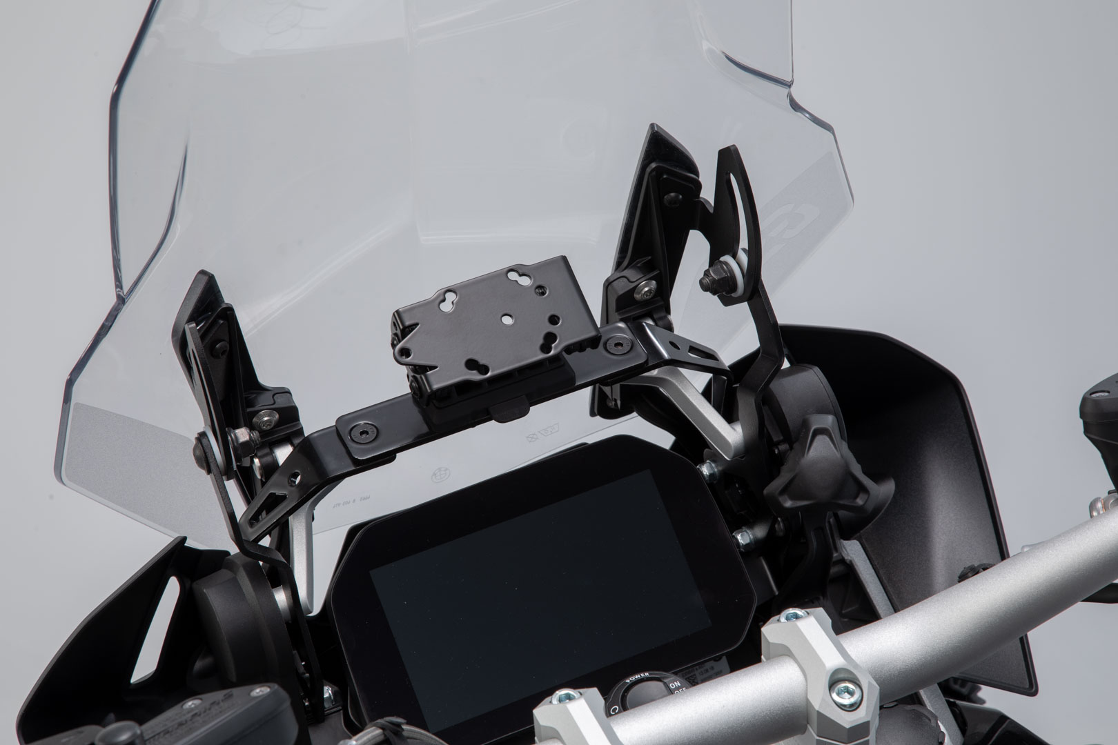 SW-Motech Navigation Mount in Cockpit Black for BMW R1200GS LC (12-18) / R1250GS (18-)