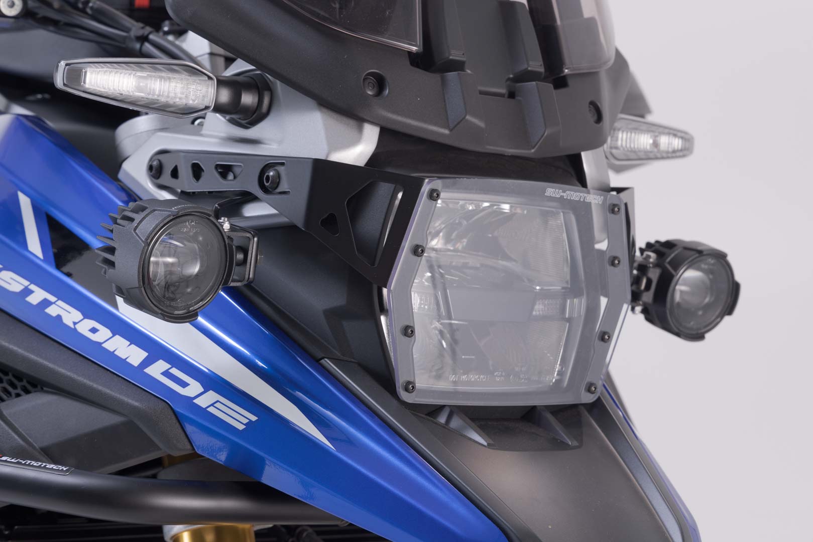 Soporte de faro SW-Motech negro para Suzuki V-Strom 1050 (19-)