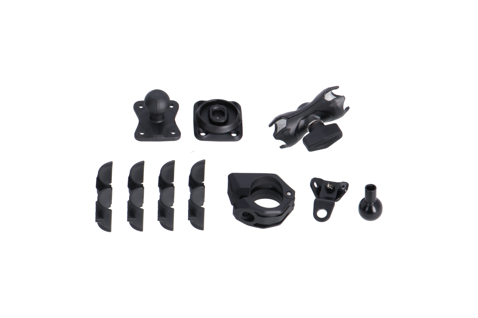 SW-Motech Universal Navi - Kit with T-Lock including 2" Clamp Arm for Handlebar / Mirror Thread