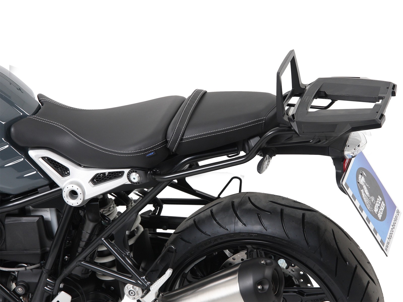 Hepco&Becker Alurack porte-topcase noir pour BMW R nineT Pure (2017-)