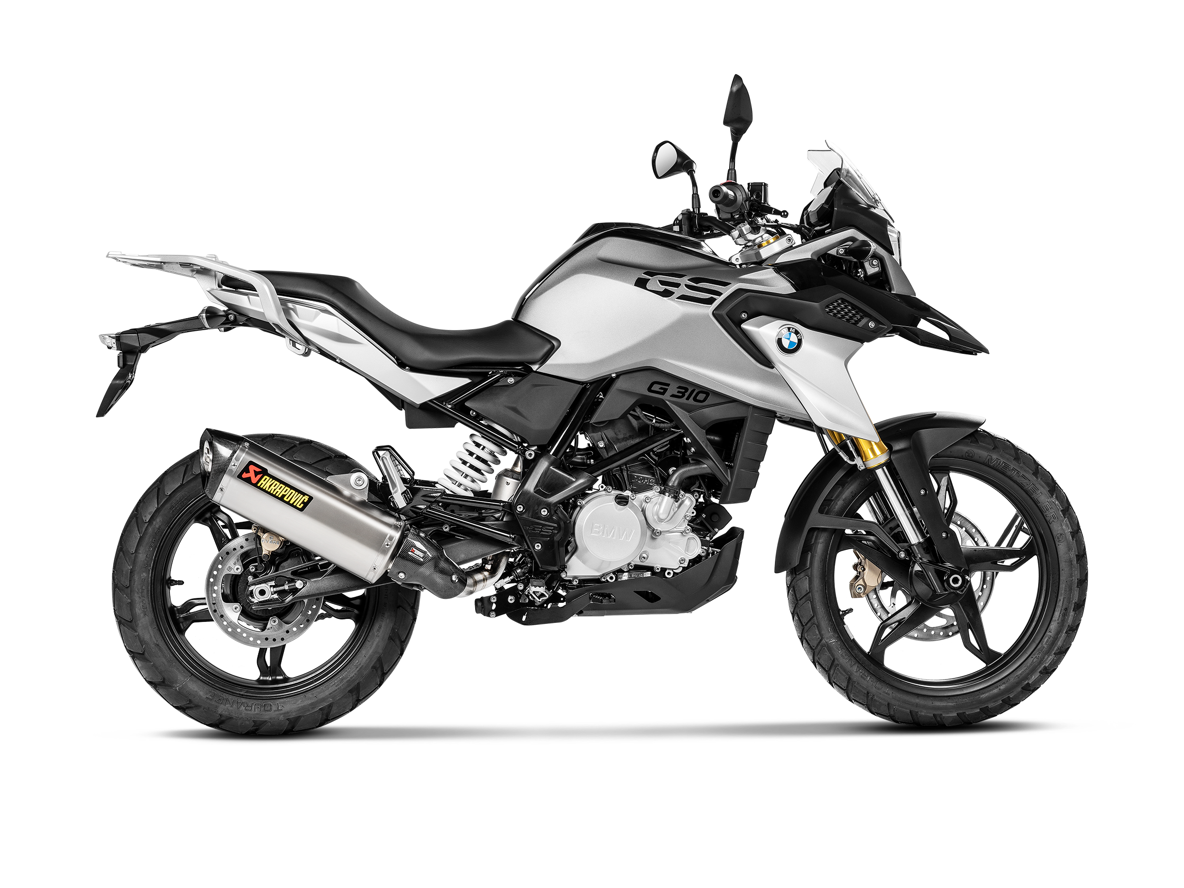 Akrapovic Escudo Térmico de Carbono para BMW G310R G310GS