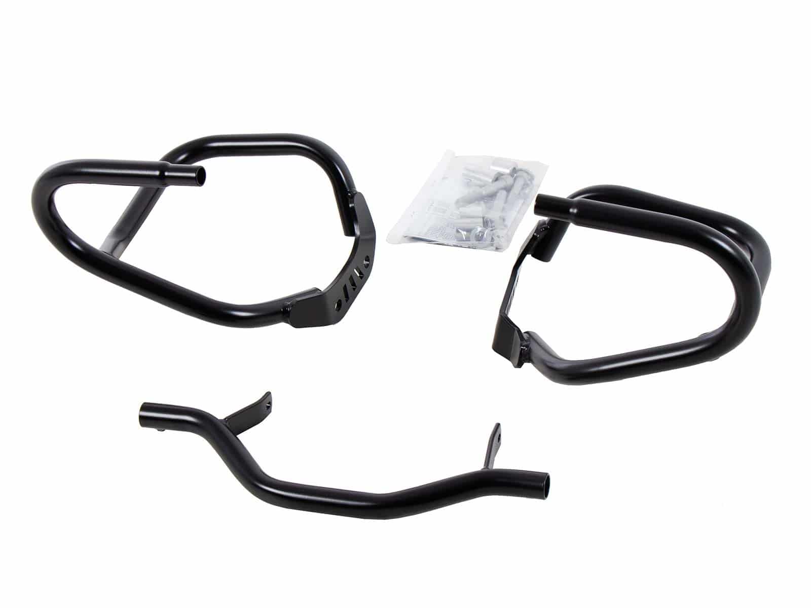 Barre di protezione motore Hepco&Becker nere per BMW R1200GS (2004-2012)