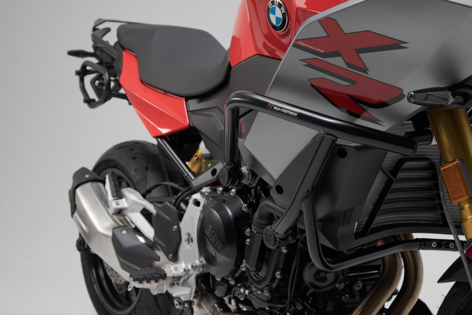 SW-Motech Protectores de Motor Negros para BMW F 900 XR (19-)