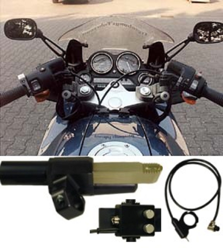 Vario - Electric Handlebar Riser with 80mm Offset TÜV BMW K1200GT up to 2005