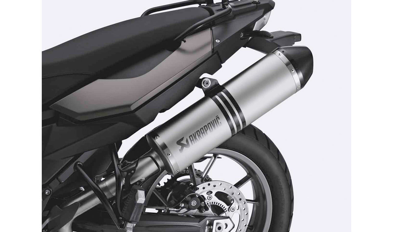 Silenciador deportivo original BMW HP Akrapovic EU4 para K70 F700GS K72 F800GS + Adventure a partir de 20