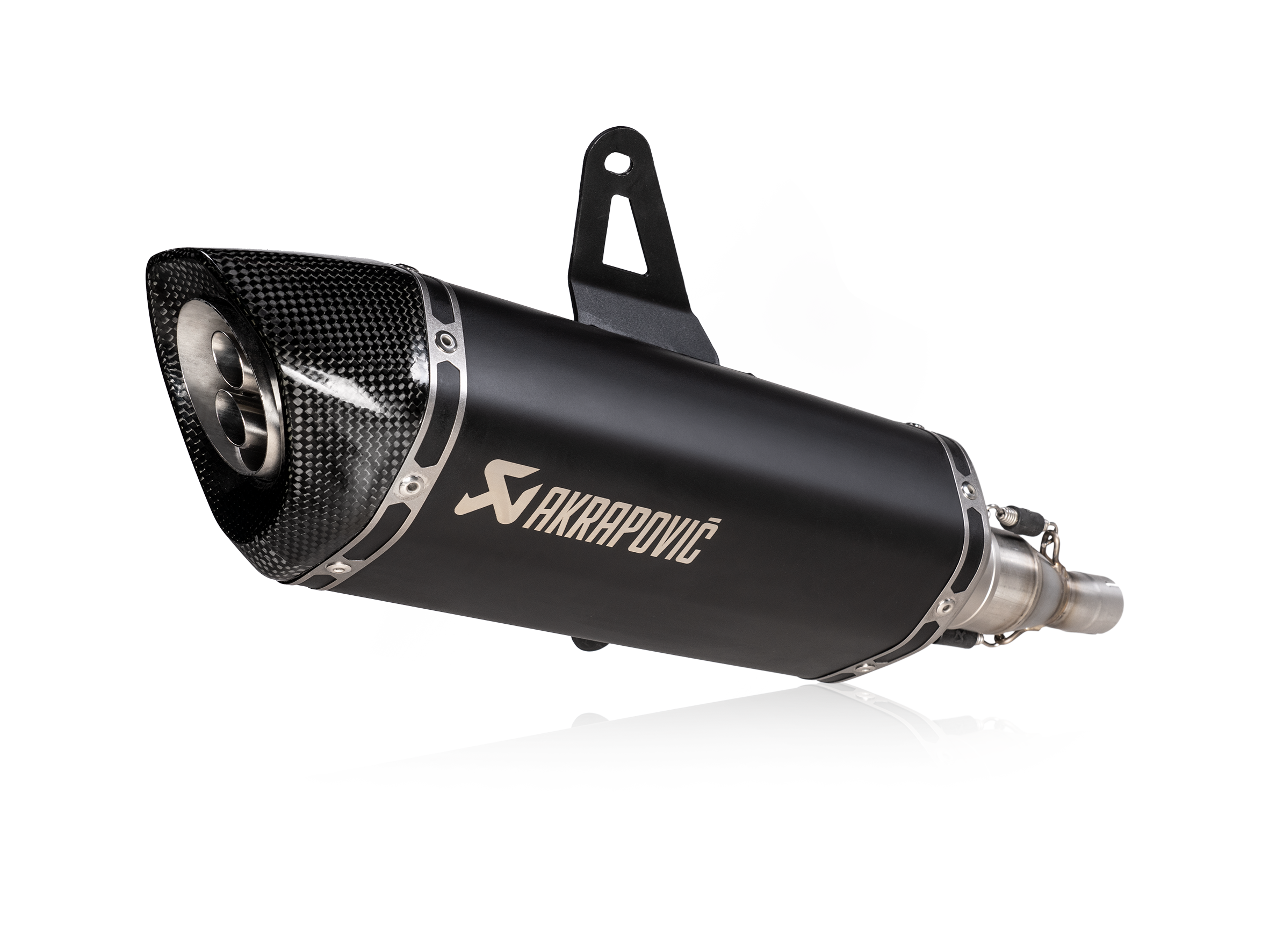 Akrapovic Slip-On Line Exhaust (Titanium) for Italjet Dragster 125 / 200 2021