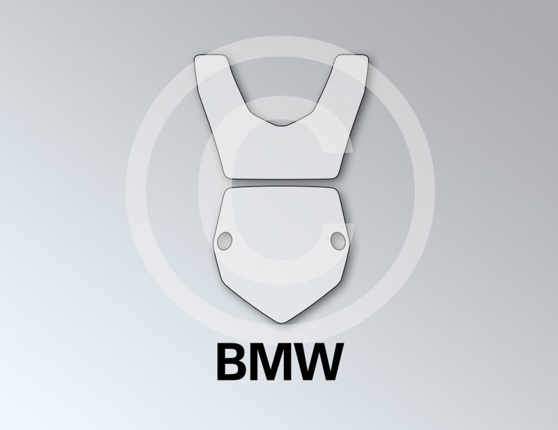 Set de film de protection pour réservoir de moto 2 pièces pour BMW F800GS Adventure à partir de 2013