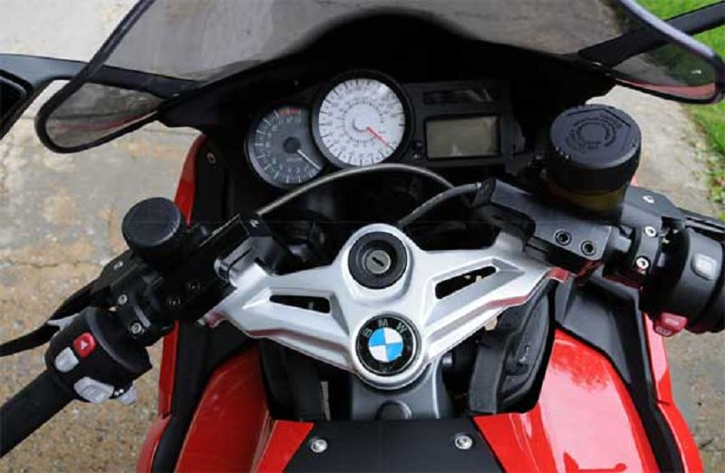 Handlebar Conversion Kit and Handlebar Risers with Offset Short Version 50mm ABE for BMW K1300S